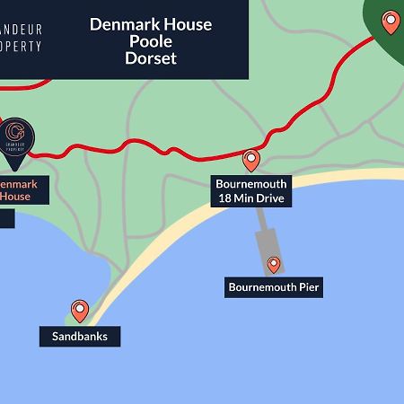 Denmark House By Grandeur Property Villa Poole Exterior foto